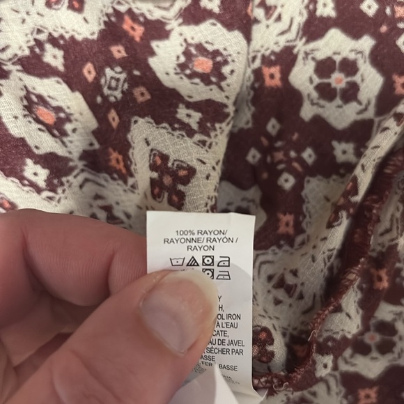 Lucky Brand Boho Long Sleeve Blouse - Picture 13 of 13